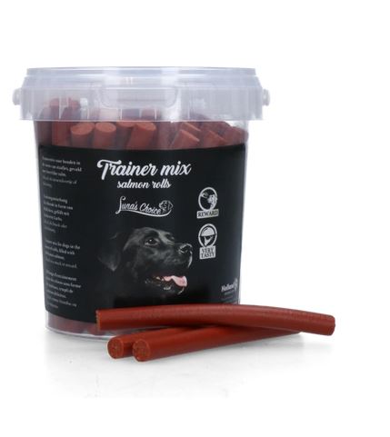 Luna's Choice Trainingsmischung Lachsröllchen 500g 