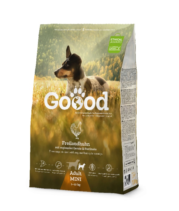 Goood Hundefutter Adult Mini Freilandhuhn