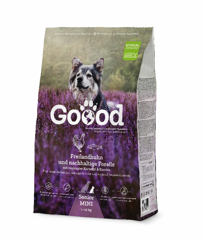 Goood Hundefutter Senior Mini Freilandhuhn