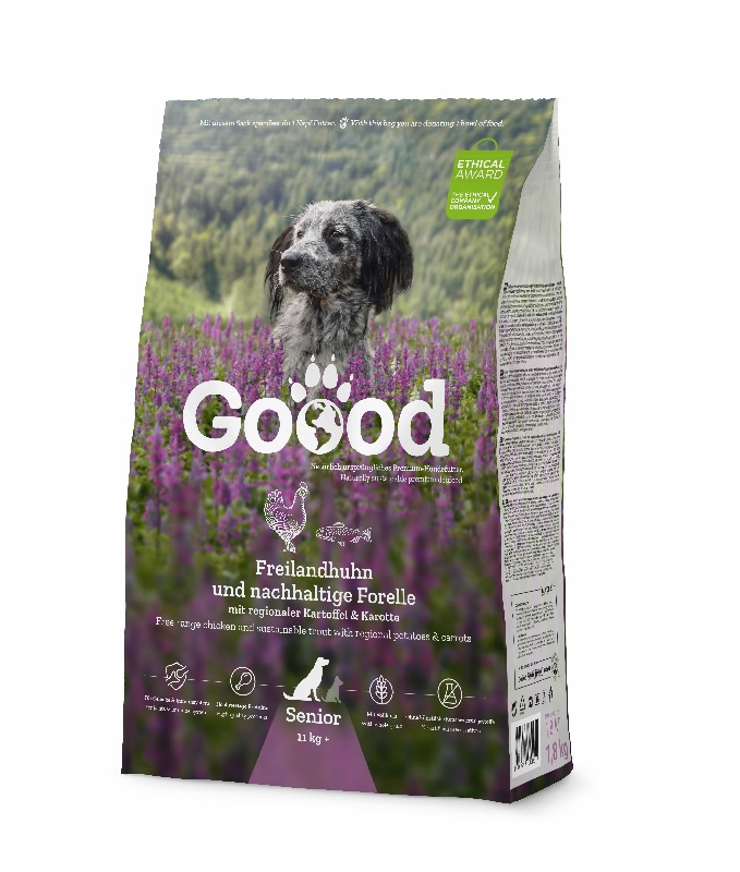 Goood Hundefutter Senior Freilandhuhn