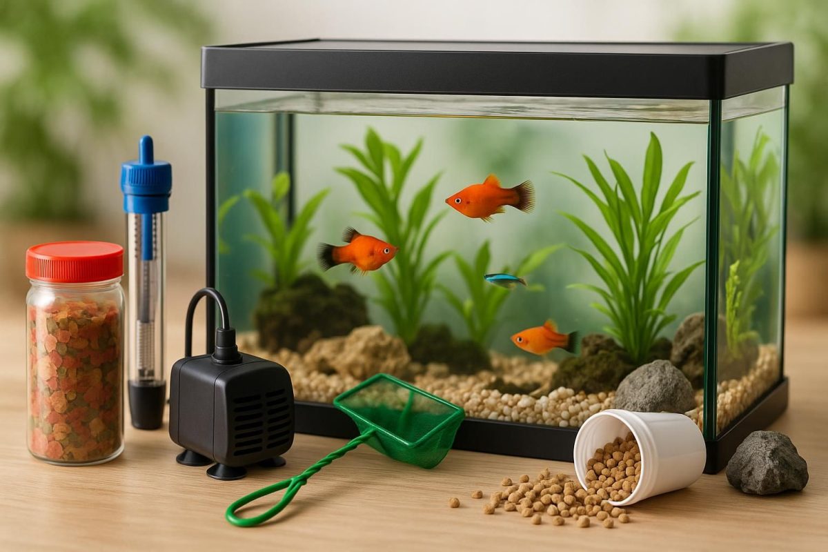 Aquarium-Zubehör kaufen: Diese Grundausstattung zählt