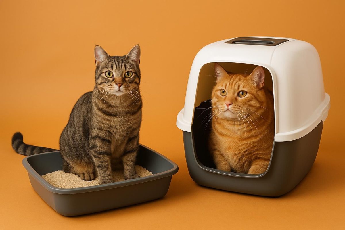 Katzentoilette für grosse Katzen: offen oder geschlossen?