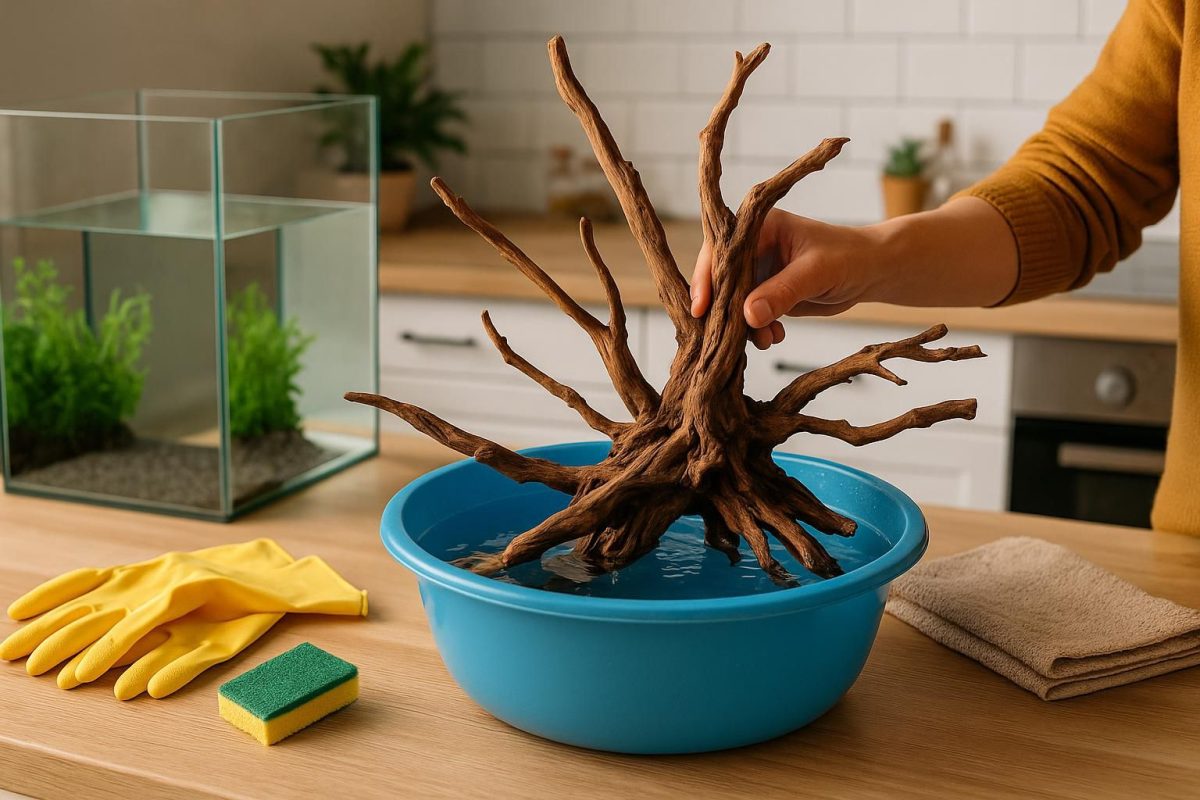 Aquarium-Wurzel kaufen: So bereiten Sie Holz sicher vor