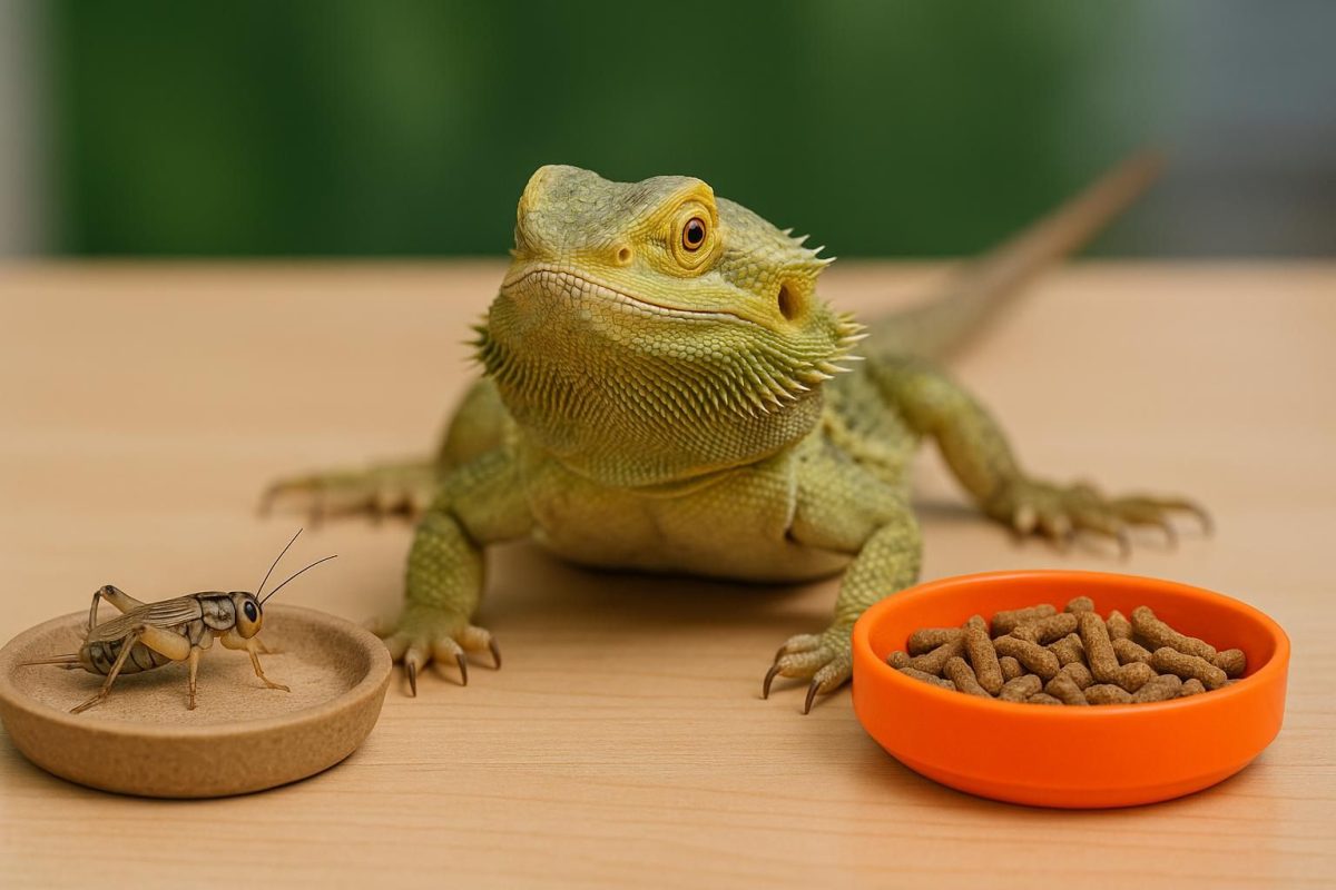 Reptilienfutter kaufen: Lebendfutter oder Trockenfutter?
