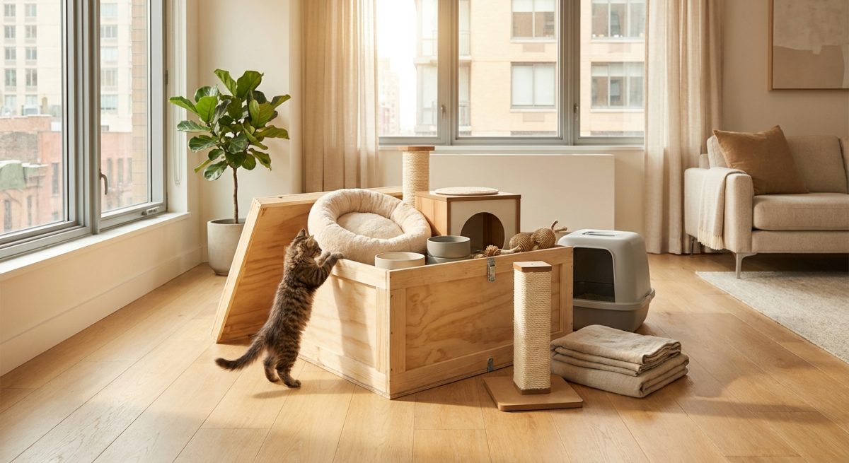 Katzen-Erstausstattung: Wohnung richtig vorbereiten