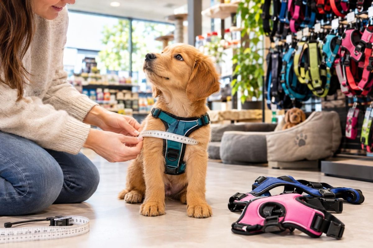 Hundegeschirr für Welpen: So wählen Sie die richtige Grösse